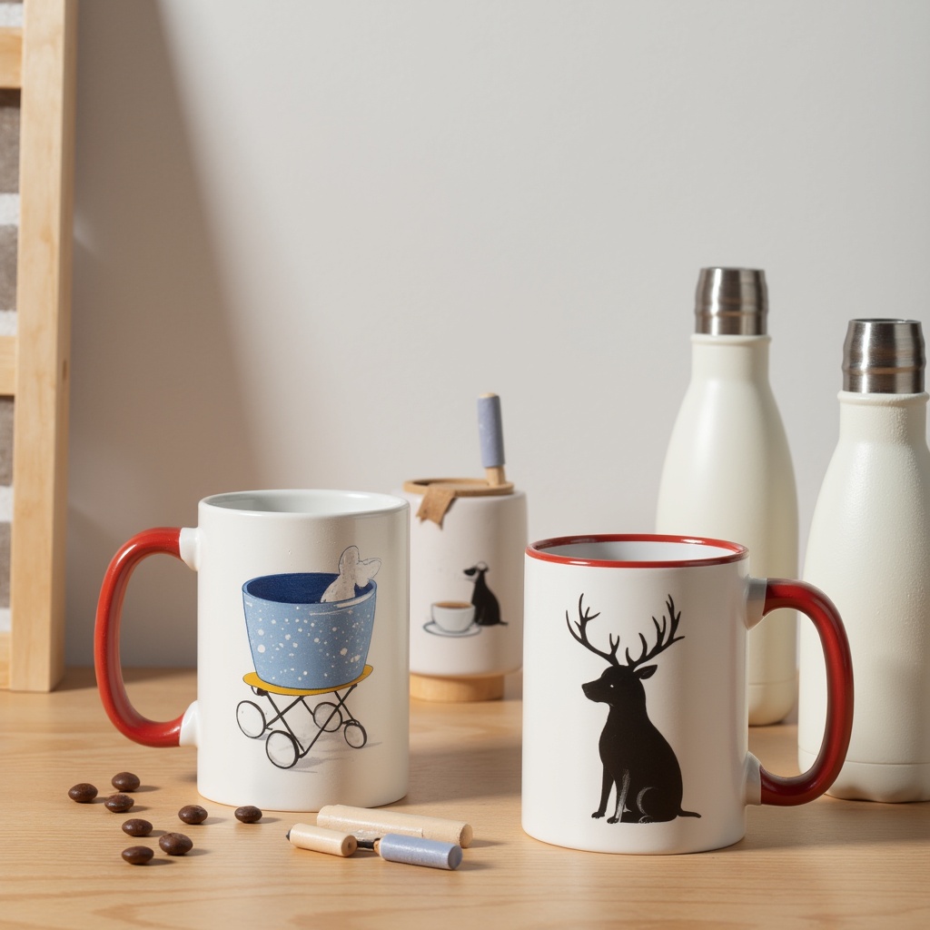 Custom Colored Mugs
