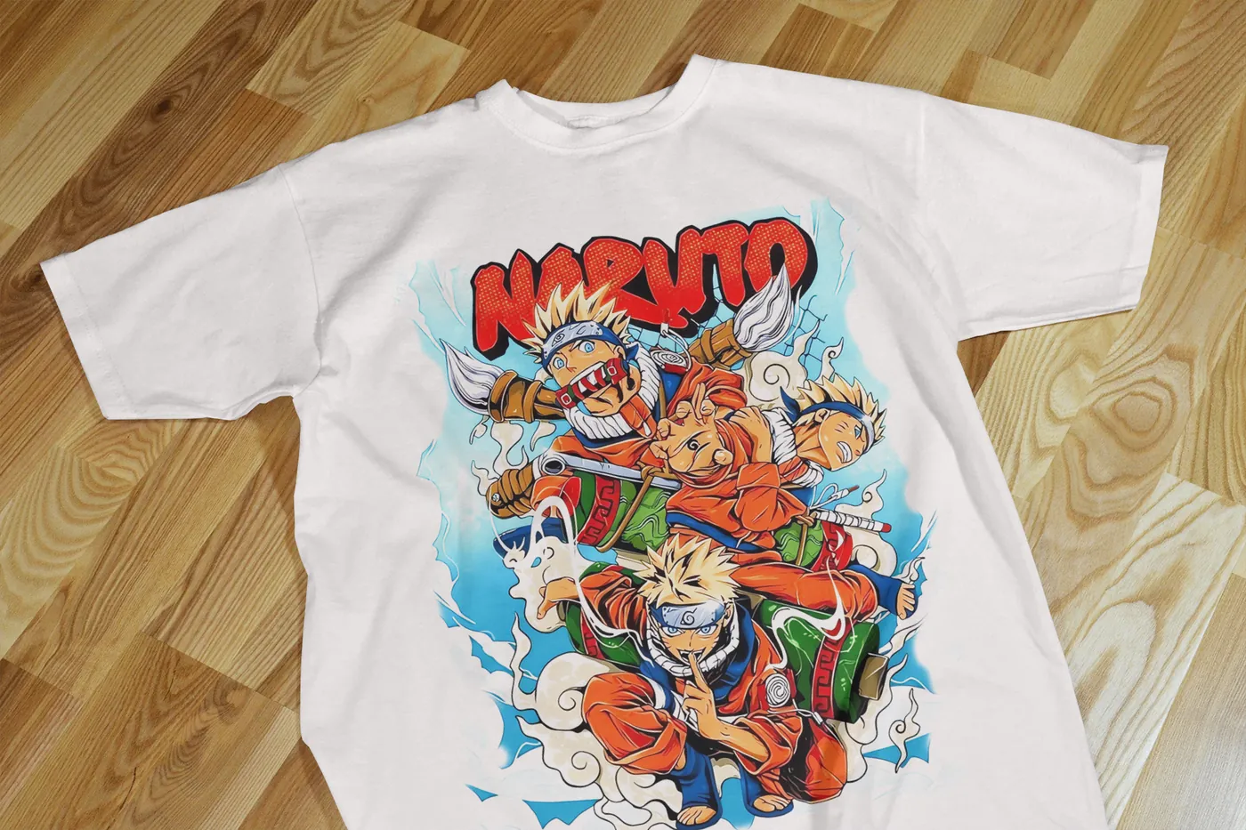 Naruto graffiti T-shirt