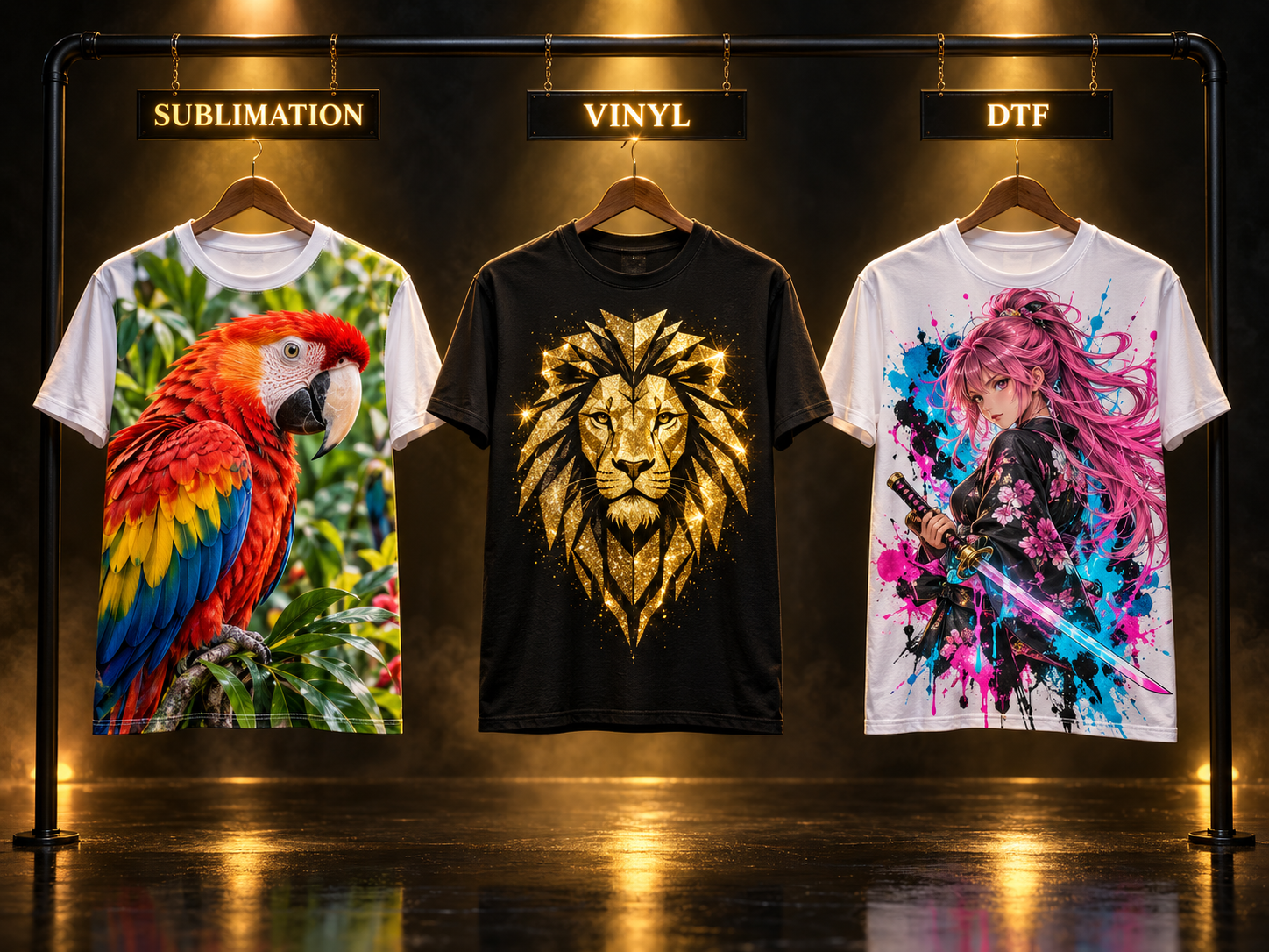 Branded apparel and t-shirts